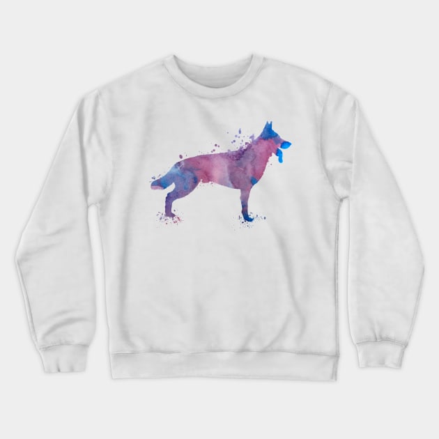 German shepherd Crewneck Sweatshirt by TheJollyMarten